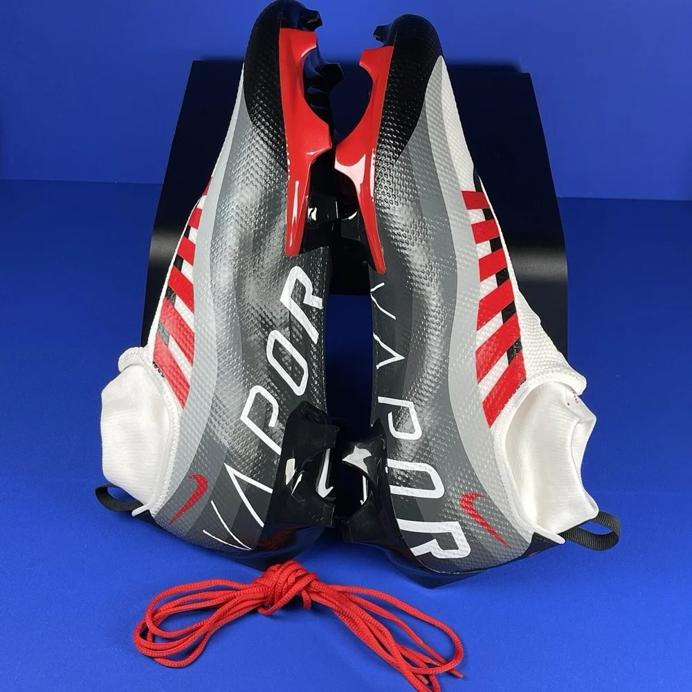 Nike Vapor Edge 360 Pro TB Men's 14‎ Black Red Football Cleats DV0778-001